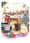 Alternative view 1 of Holiday Boxed Cards Stockings (20 cards)