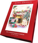 Alternative view 2 of Holiday Boxed Cards Stockings (20 cards)