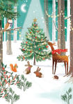 Alternative view 1 of Holiday Boxed Cards Reindeer (20 cards)