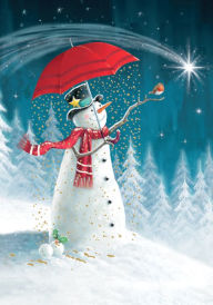 Title: Holiday Boxed Cards Snowman Moon (20 cards)