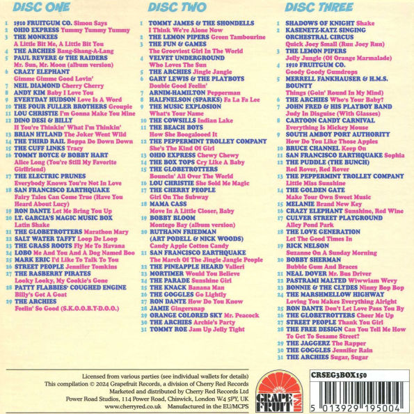Pour a Little Sugar on It: The Chewy Chewy Sounds of American Bubblegum 1966-1971