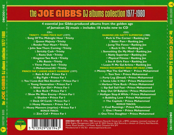 The Joe Gibbs DJ Albums Collection 1977-1980