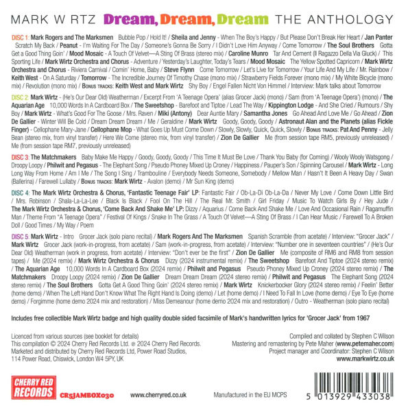 Dream, Dream, Dream: The Anthology