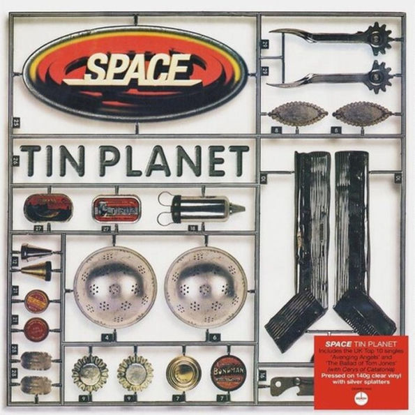 Tin Planet [140g Clear With Silver Splatter Vinyl]