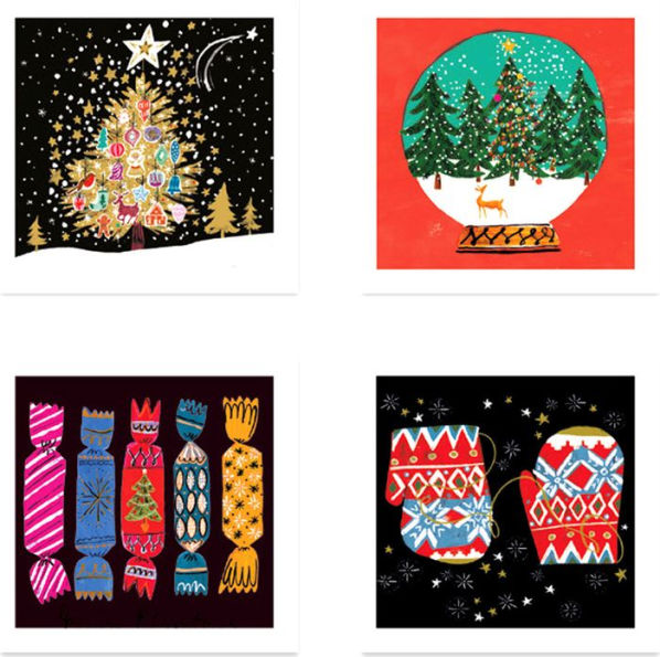Holiday Boxed Cards Christmas Magic (20 cards) by NOTES & QUERIES