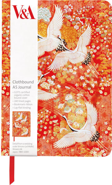 KIMONO CRANES CLOTHBOUND JOURNAL