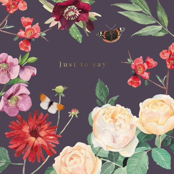 Say It With Flowers Greeting Assortment Notecard Box