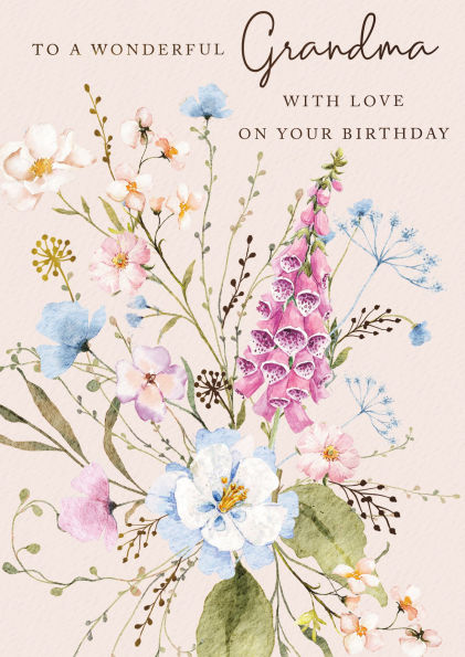 Grandma Birthday Greeting Card