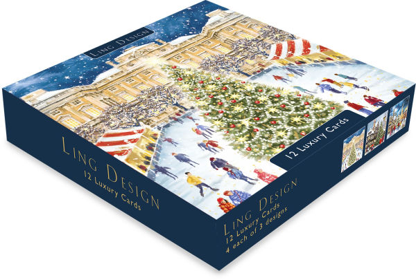 Winter Scenes 12 Deluxe Boxed Cards