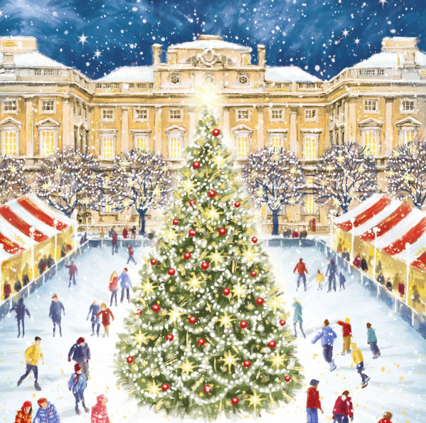 Winter Scenes 12 Deluxe Boxed Cards
