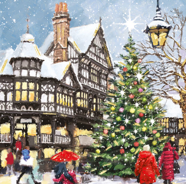Winter Scenes 12 Deluxe Boxed Cards