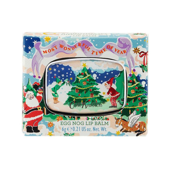 Cath Kidston Holiday Mirrored Compact Egg Nog Lip Balm