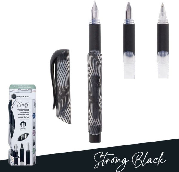 Clarity Strong Black 3 Nib Set