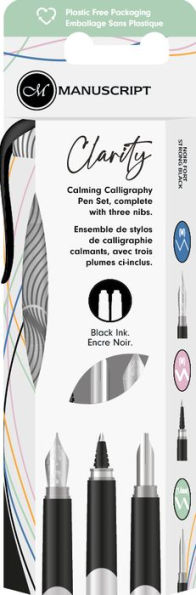 Clarity Strong Black 3 Nib Set