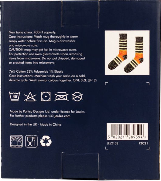 Joules Male Mug + Socks Gift by Joules Barnes & Noble®