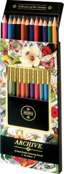 Botanicals Coloured Pencil Set