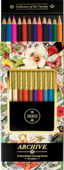 Botanicals Coloured Pencil Set