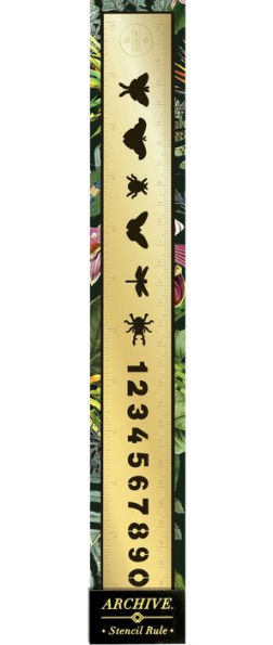 Botanicals Stencil Ruler