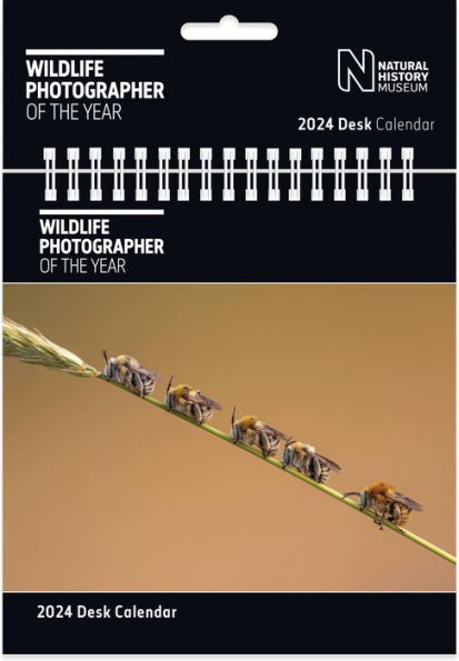 2024 Wildlife Photographer of the Year Desk Calendar