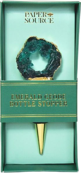 Green Stone Bottle Stopper
