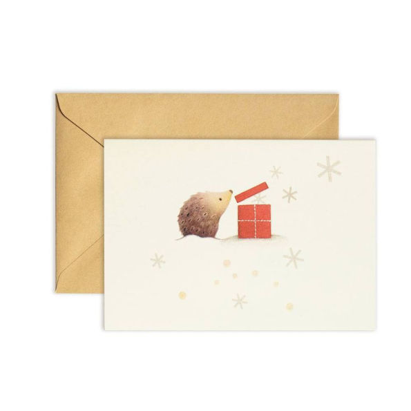 Deer & Hedgehog Holiday Card Set