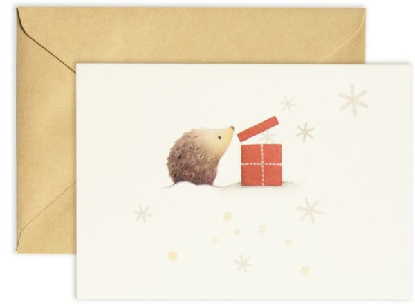 Deer & Hedgehog Holiday Card Set