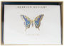 Alternative view 2 of Correspondence Boxed Notecards Butterfly Just to Say