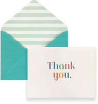 Title: Thank You Boxed Notecards Rainbow Thank You