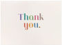 Alternative view 3 of Thank You Boxed Notecards Rainbow Thank You