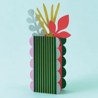 Title: Modern Vase Paper Craft Kit