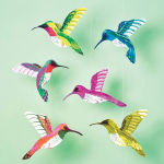 Alternative view 1 of Hummingbirds Craft Kit