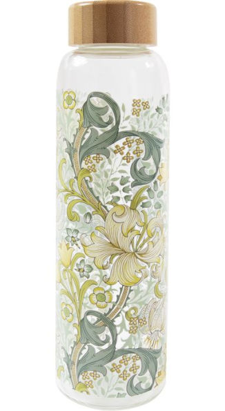 William Morris Glass Water Bottle