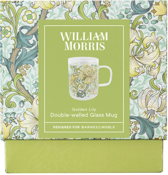 William Morris Glass Mug