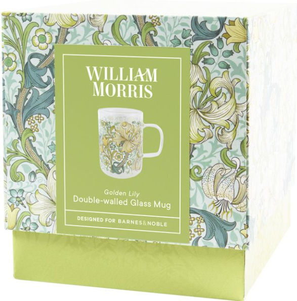 William Morris Glass Mug