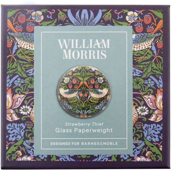 William Morris Glass Paperweight