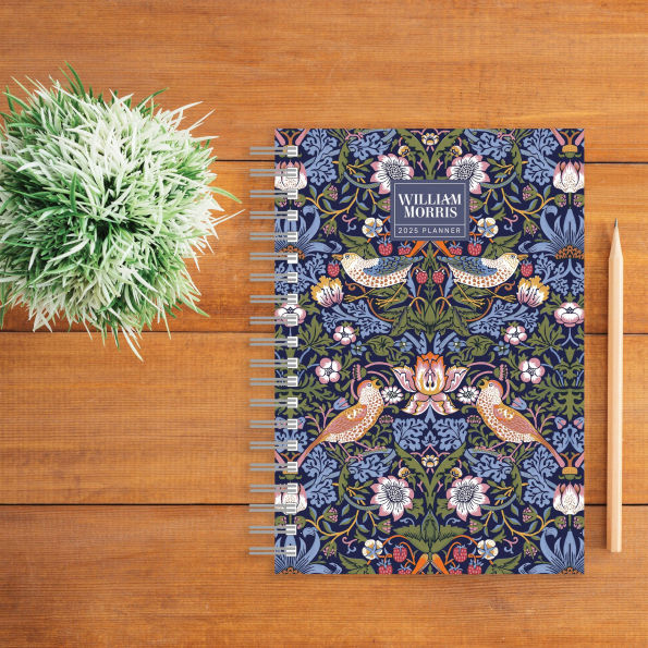 2025 William Morris A5 Wiro Planner by William Morris Barnes & Noble®