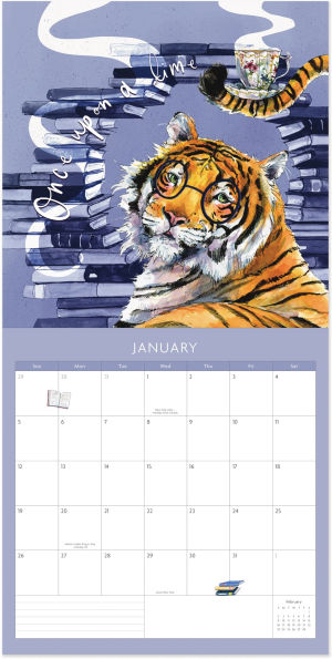 2025 Snowtap Bookish SQ Calendar