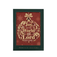 Title: Joy to the World Bauble Boxed Notecards