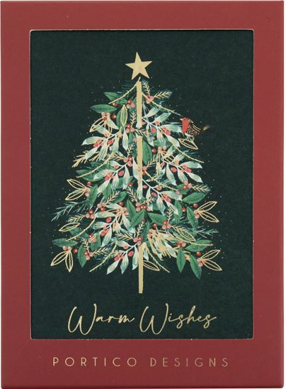 Warm Wishes Tree Boxed Notecards