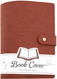Title: Lost in a Book Faux Leather Book Cover