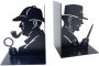 Sherlock and Moriarty Metal Bookends