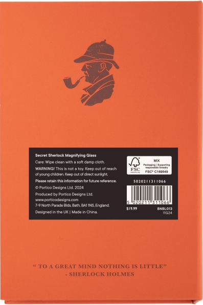 Secret Sherlock Magnifying Glass