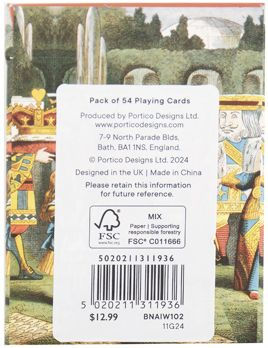 Alice in Wonderland Playing Cards