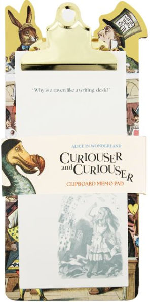 Alice in Wonderland Clipboard and List Pad