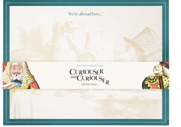 Alice in Wonderland Memo Pad
