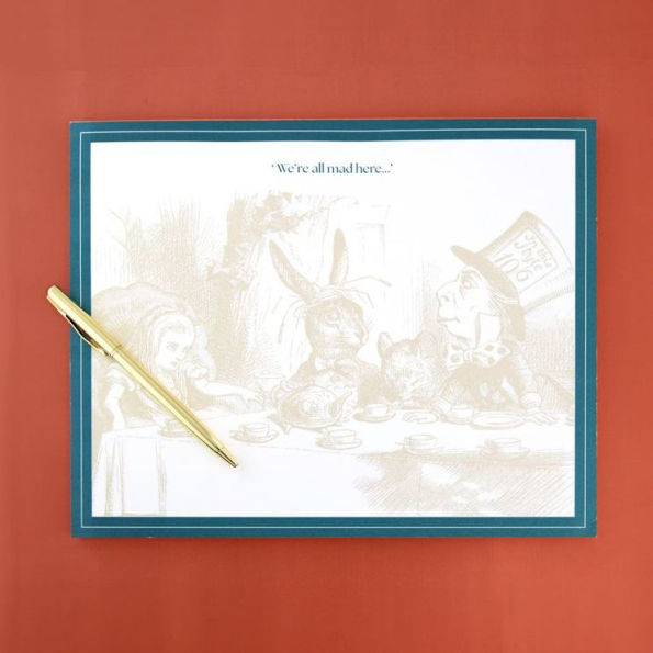 Alice in Wonderland Memo Pad