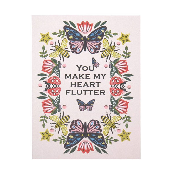 LOVE POPUP Heart Flutter