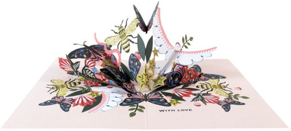 LOVE POPUP Heart Flutter