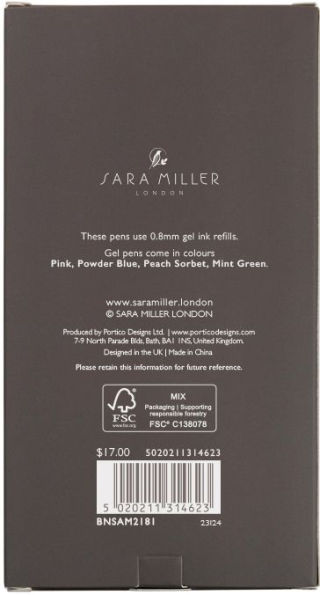 Sara Miller Savannah Gel Pens