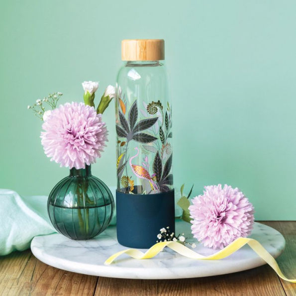 Sara Miller Savannah Glass Water Bottle